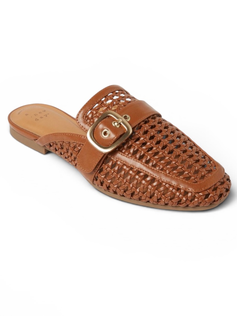 A New Day Women’s Rumi Flats with Memory Foam Insole Brown Sz 11